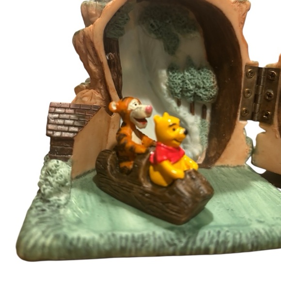 90s Disney Rare Vintage Splash Mountain Hinged Box with Miniature Figurines - Picture 4 of 14